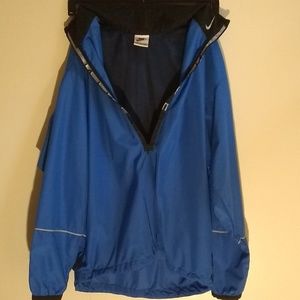 Nike windbreaker small dark blue